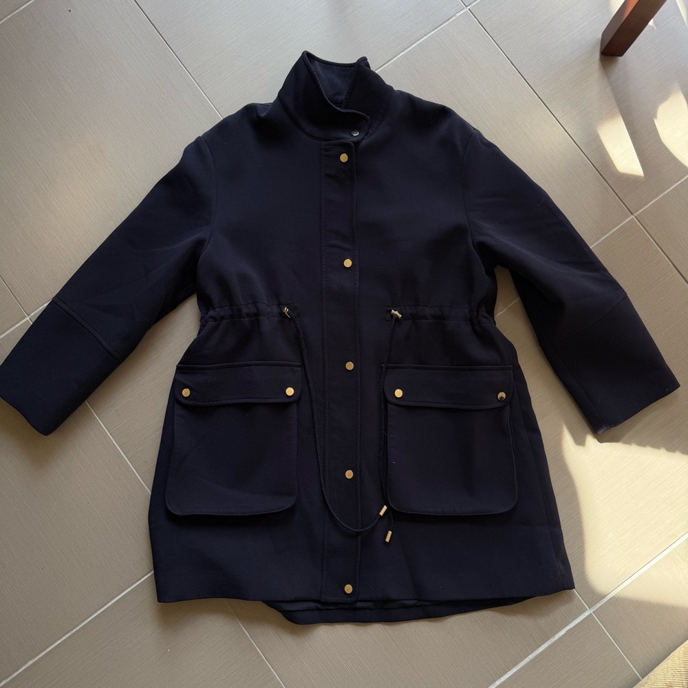 H&M Dark Blue Utility Jacket